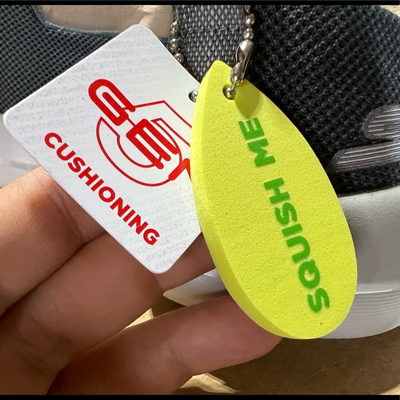 New Skechers men GOwalk Max Walking Shoes Charcoal - Picture 7 of 9